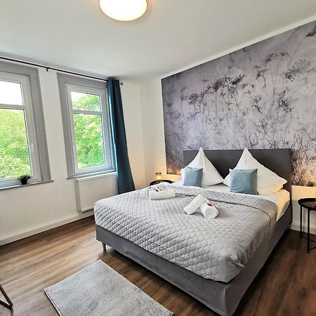 Bohnapartments - Stadtblick Zechenhaus - Balkon - Gratis Parkplatz - Wlan - Sehr Ruhig - Barrierearm Ilmenau Exterior foto