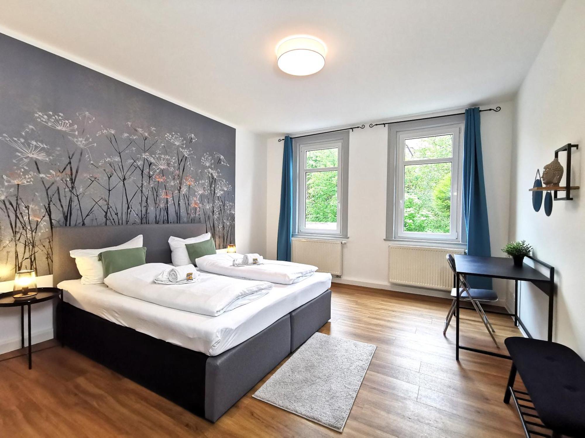 Bohnapartments - Stadtblick Zechenhaus - Balkon - Gratis Parkplatz - Wlan - Sehr Ruhig - Barrierearm Ilmenau Exterior foto